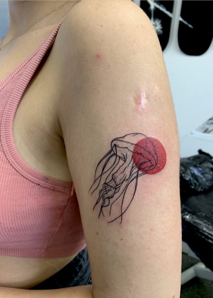 Small Tattoo, Line Tattoo