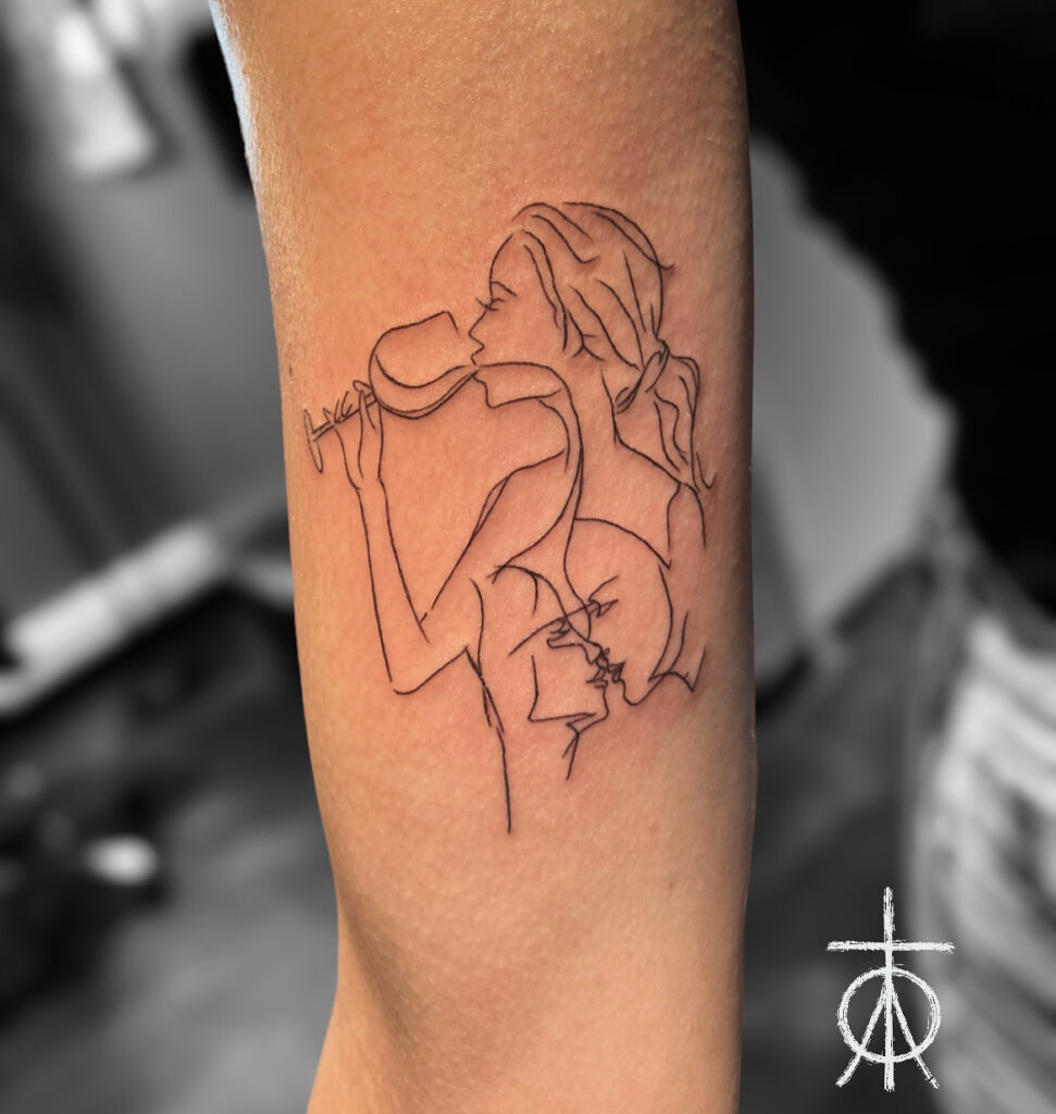 The Best Fine Line Tattoo By Claudia Fedorovici