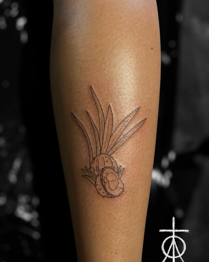 Simple Line Tattoo, Cute Tattoo, Custom Tattoo, Tiny Tattoo by Claudia Fedorovici