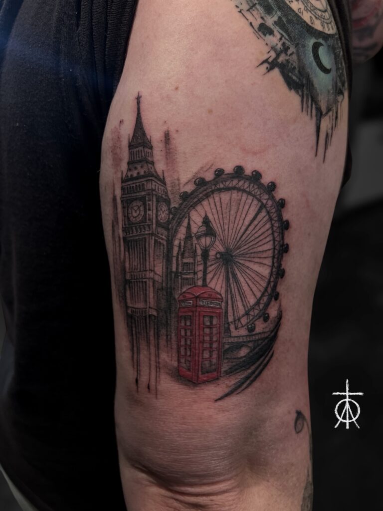 The Best Travel Tattoo, London by Claudia Fedorovici