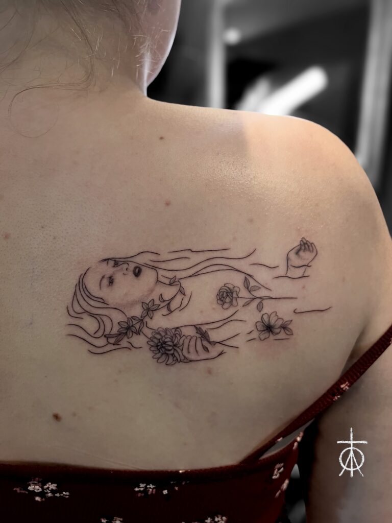 Micro Tattoos, Fine Line Tattoo, By the Best Fine Line Tattoo Artist Claudia Fedorovici